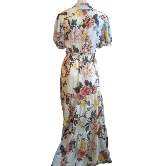 Women's | Floral Print Maxi Dress | Size 14 - Picture 2 of 9